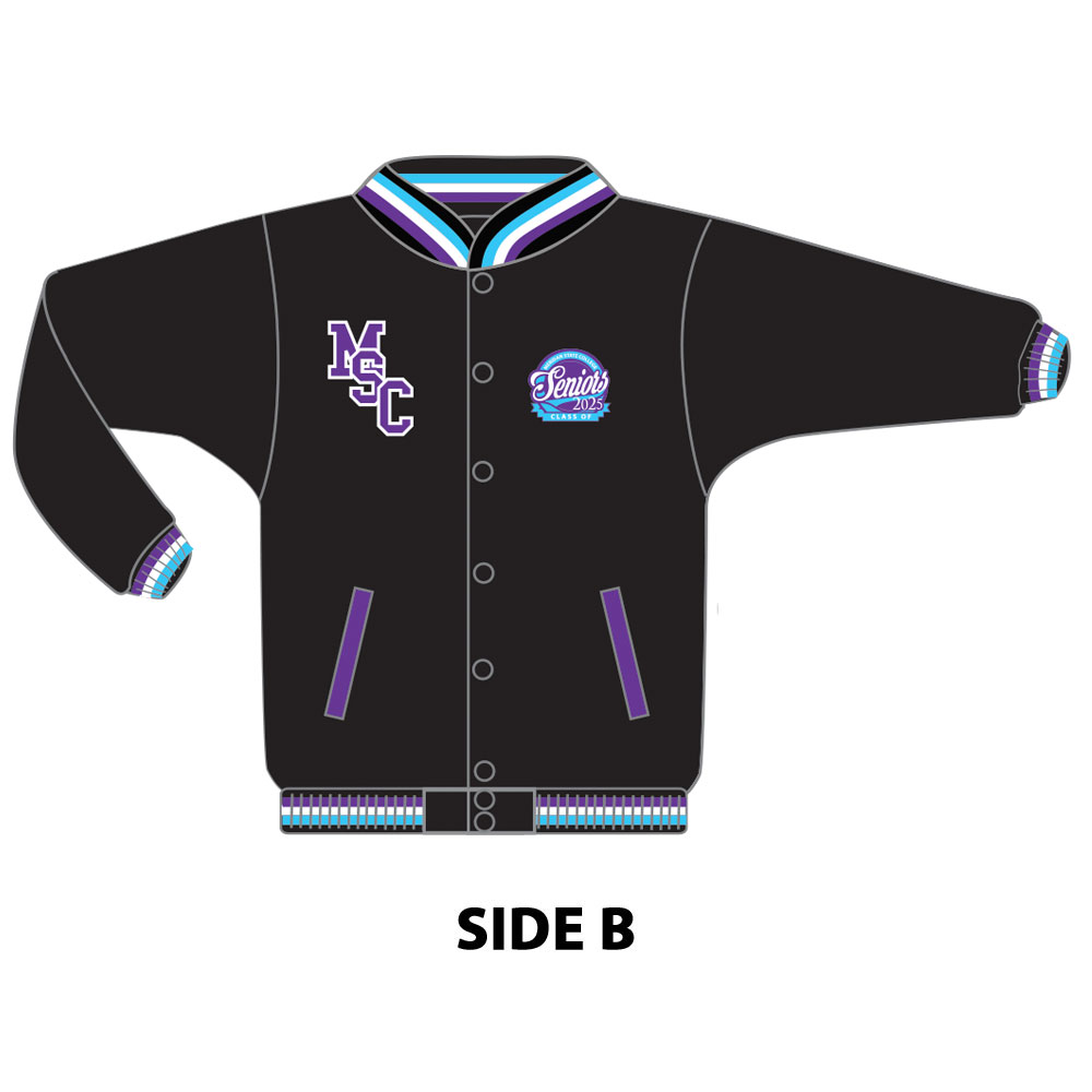 Meridan State College Year12 2025 – Reversible Bomber Jacket