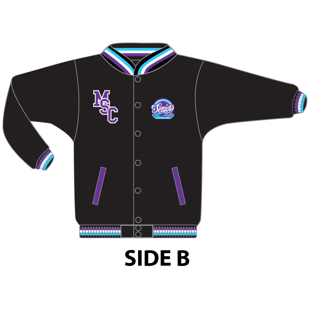 Meridan State College 2026 – Reversible Bomber Jacket