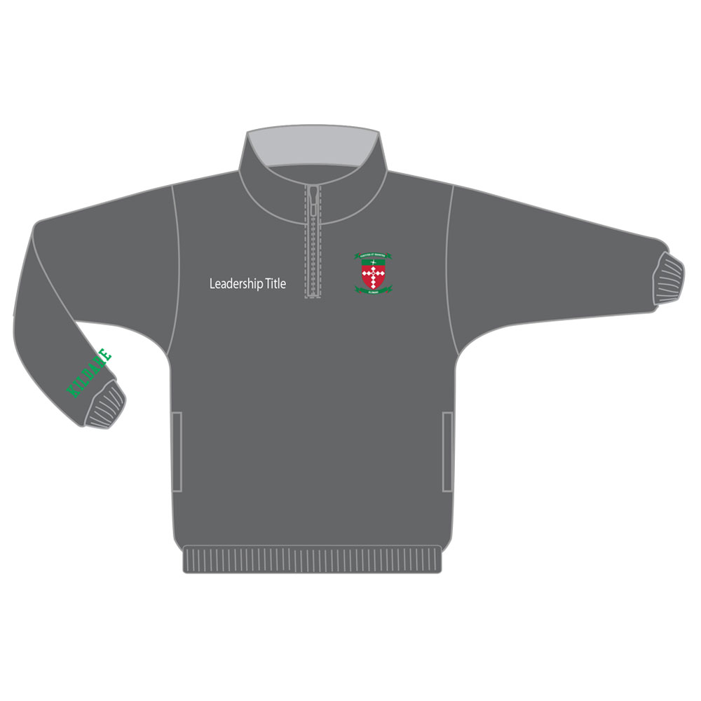 Clonard College 2025 – 1/4 Zip Windcheater (KILDARE)