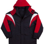 FCW - JK28 BATHURST Tri-Colour Jacket With Hood Unisex