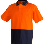 FCW - SW35 Cotton Jersey Two Tone Safety Polo