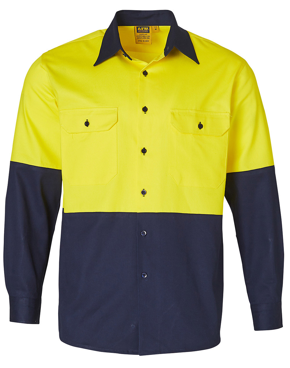 SW54 COTTON DRILL SAFETY SHIRT