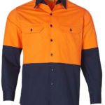 FCW - SW58 LONG SLEEVE SAFETY SHIRT