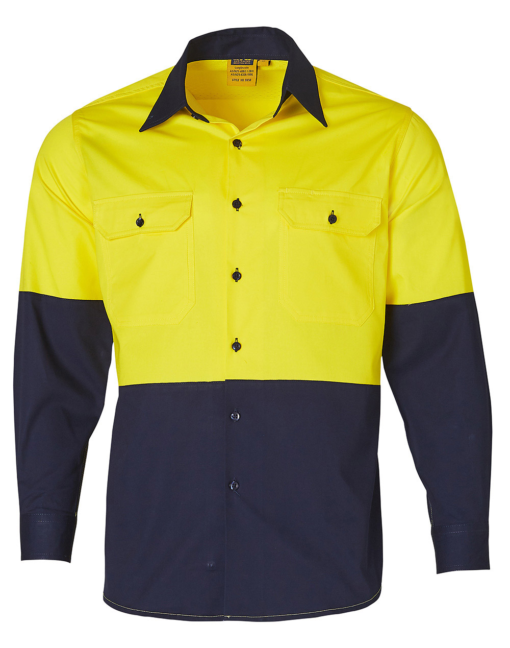 SW58/SW64 LONG SLEEVE SAFETY SHIRT
