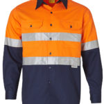 FCW - SW68 LONG SLEEVE SAFETY SHIRT