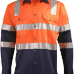 FCW - SW70 Biomotion Day/Night Light Weight Safety Shirt With X Back Tape Configuration