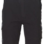 FCW - WP23 MENS STRETCH CARGO WORK SHORTS WITH DESIGN PANEL TREATMENTS