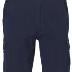 FCW - WP23 MENS STRETCH CARGO WORK SHORTS WITH DESIGN PANEL TREATMENTS
