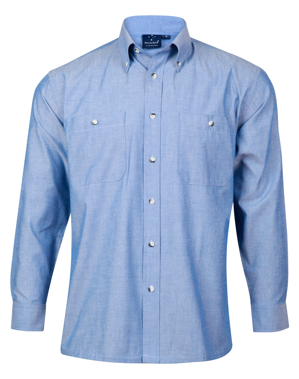 BS03L/BS03S/BS04/BS05 Men’s Chambray Long Sleeve