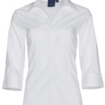 FCW - BS07Q/BS07S Women’s Teflon Executive 3/4 Sleeve Shirt