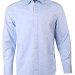 FCW - M7005L Men’s Pinpoint Oxford Long Sleeve Shirt