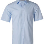 FCW - M7221/M7212 Men’s Pin Stripe Short Sleeve Shirt