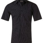 FCW - M7221/M7222/M8223/M8224 Men’s & Ladies’ Pin Stripe Short Sleeve Shirt
