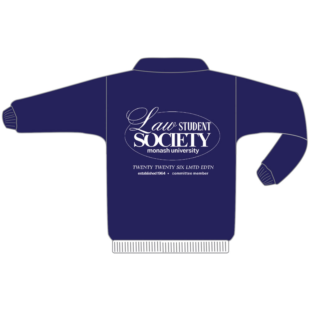 Monash LSS Law School Committee 2026 – Quarter Zip Jumper