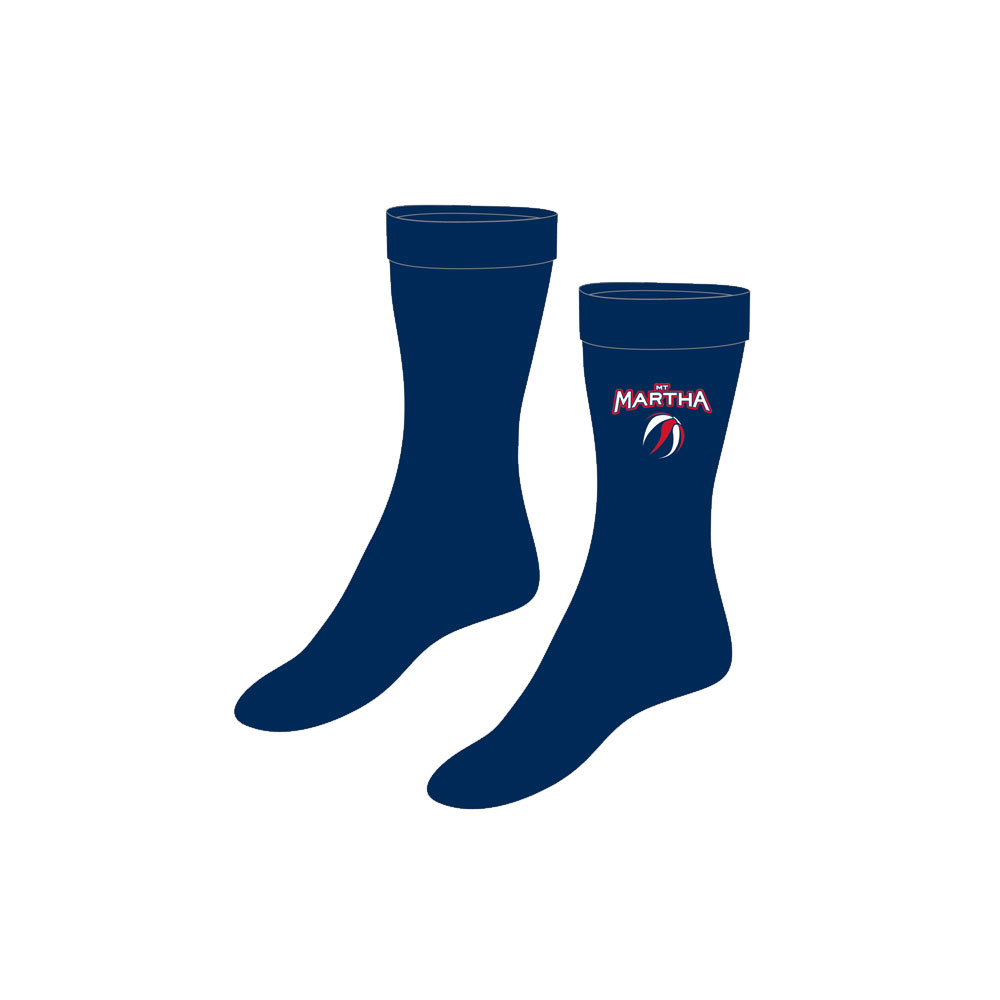 Mt Martha Basketball – Socks – Navy