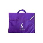 FCW - Library Bag – Purple (Osborne PS logo)