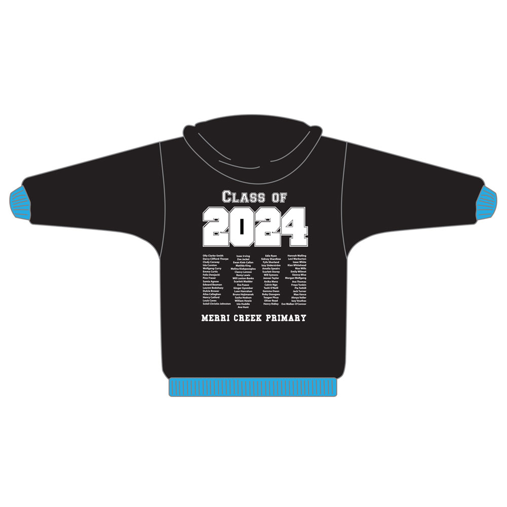 Merri Creek PS 2024 - Hoodie Blue - FCW