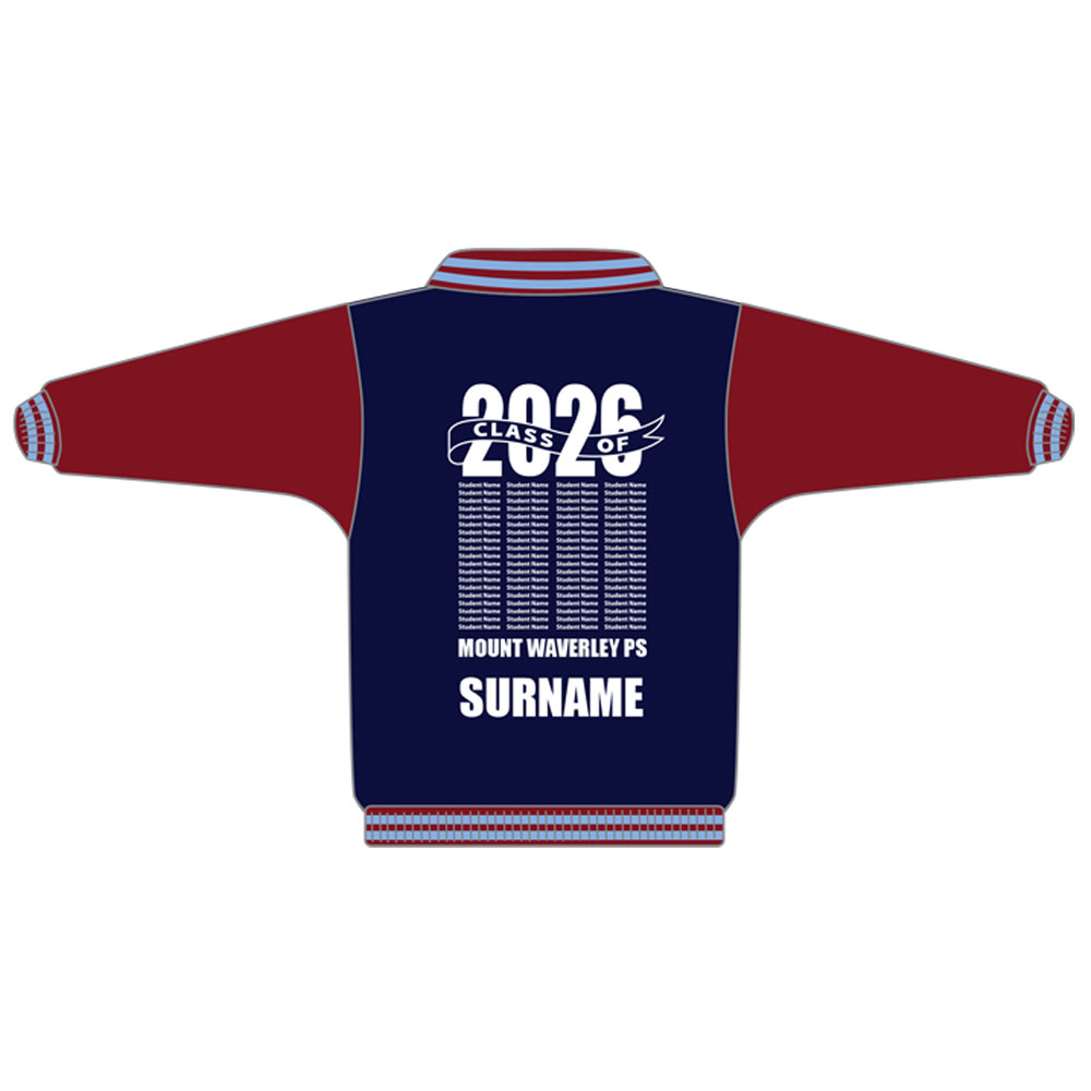 Mount Waverley PS – 2026 Bomber Jacket