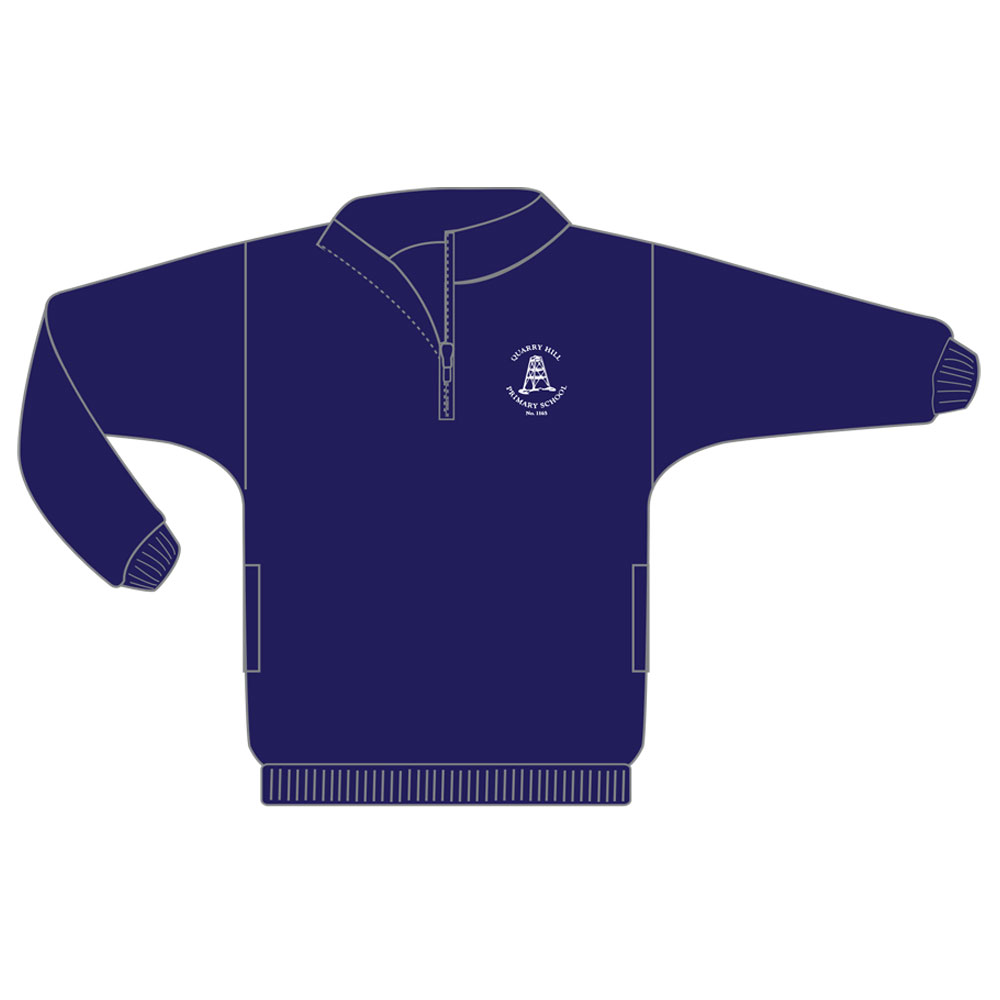Quarry Hill PS 2026 – Half Zip Windcheater