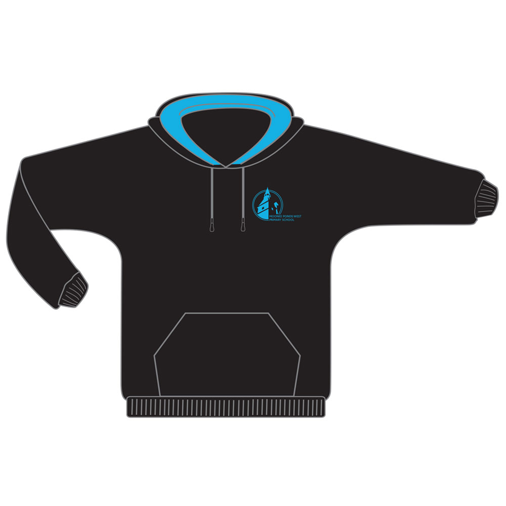 Moonee Ponds West PS 2027 – Hoodie AQUA