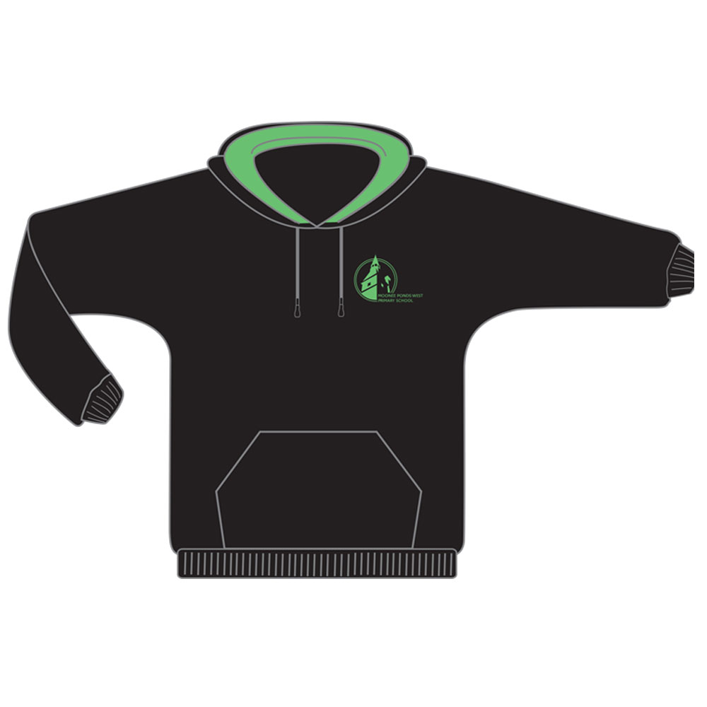 Moonee Ponds West PS 2026 – Hoodie LIME