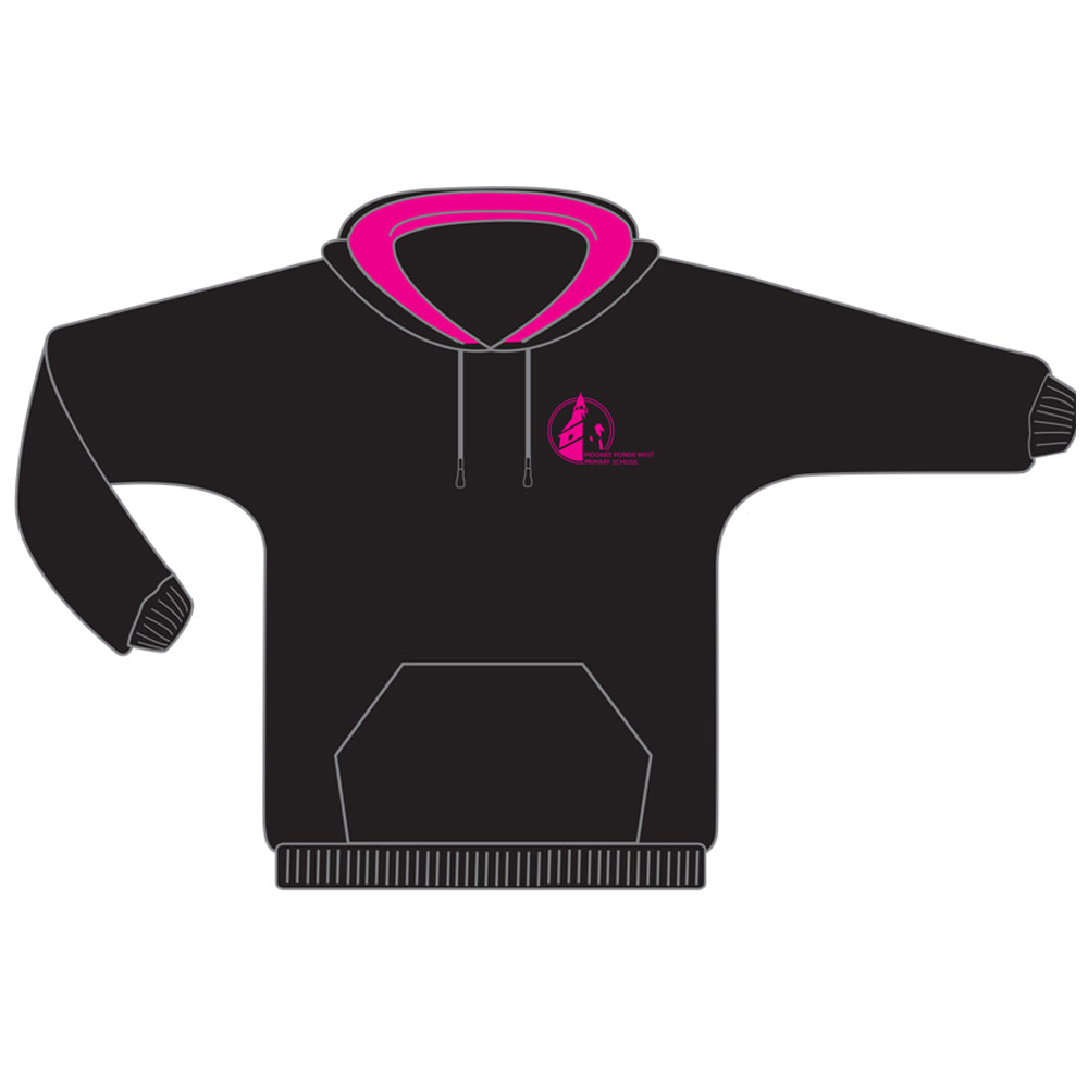 Moonee Ponds West PS 2026 – Hoodie HOT PINK