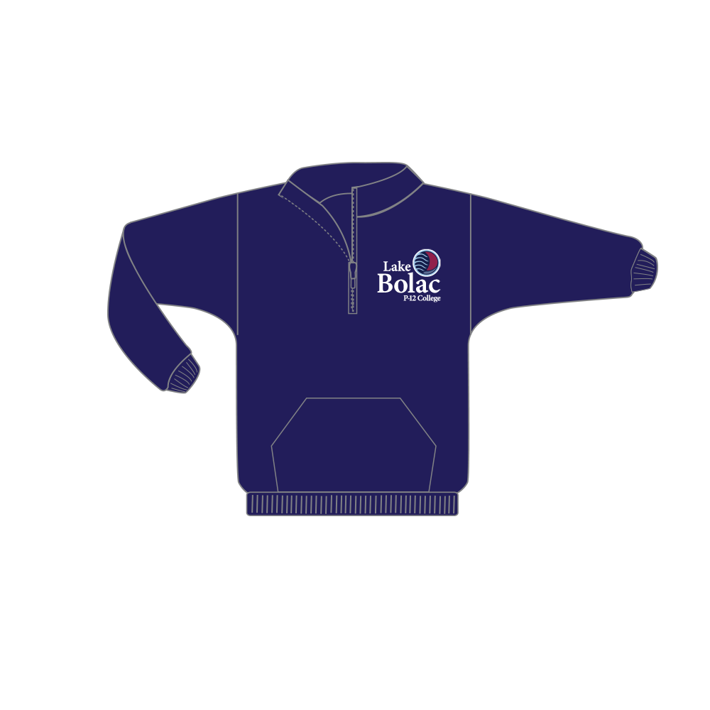 Lake Bolac 12P 2024 Half Zip Windcheater FCW