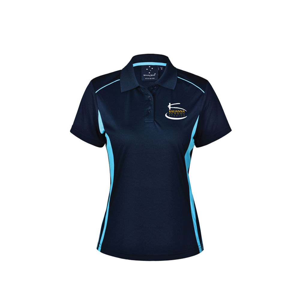 Kalianna School – Ladies Polo Navy Aqua