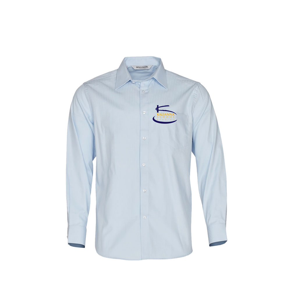 Kalianna School – Mens Shirt Long Sleeve Pale Blue