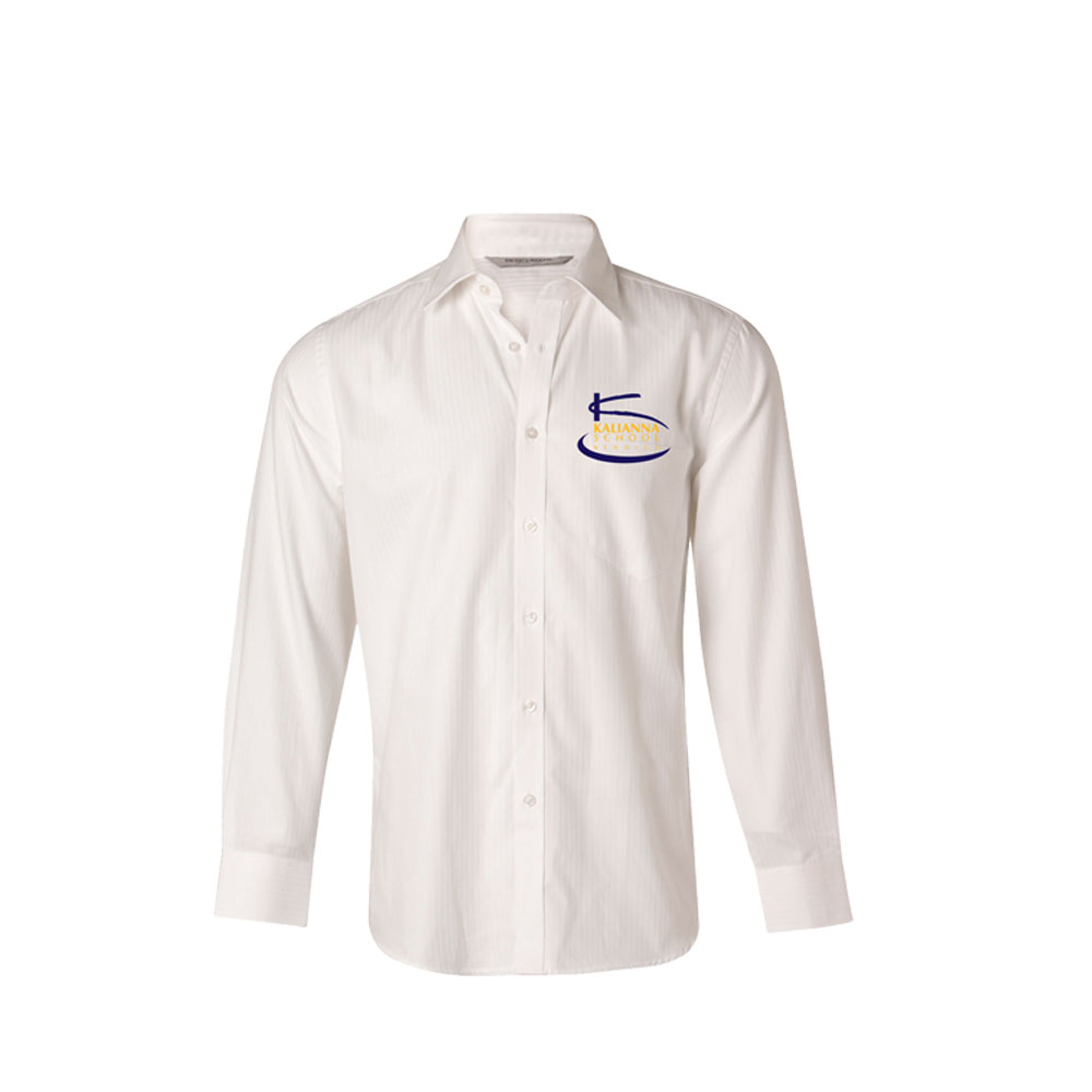 Kalianna School – Mens Shirt Long Sleeve White