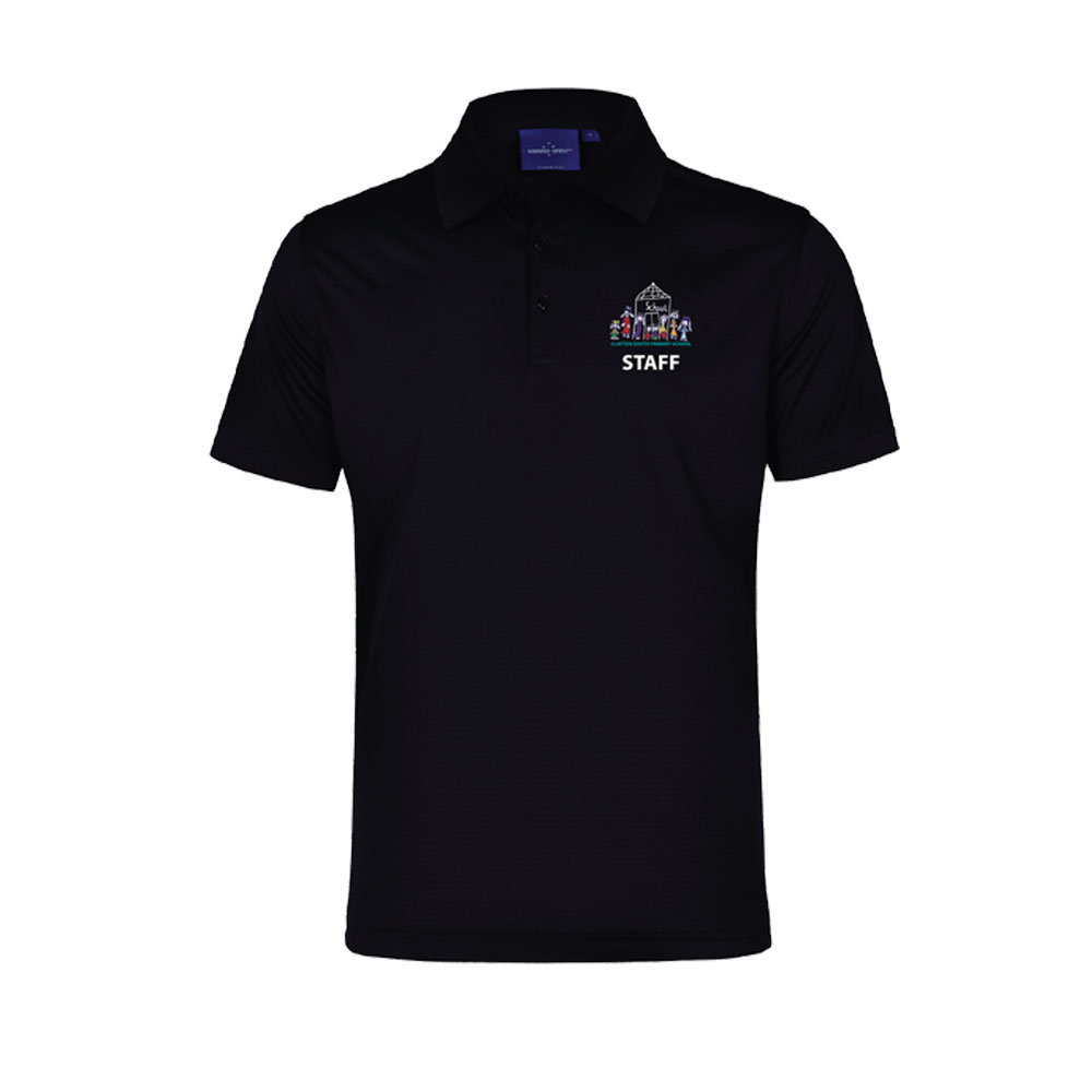 Clayton South PS (STAFF) – Polo – BLACK