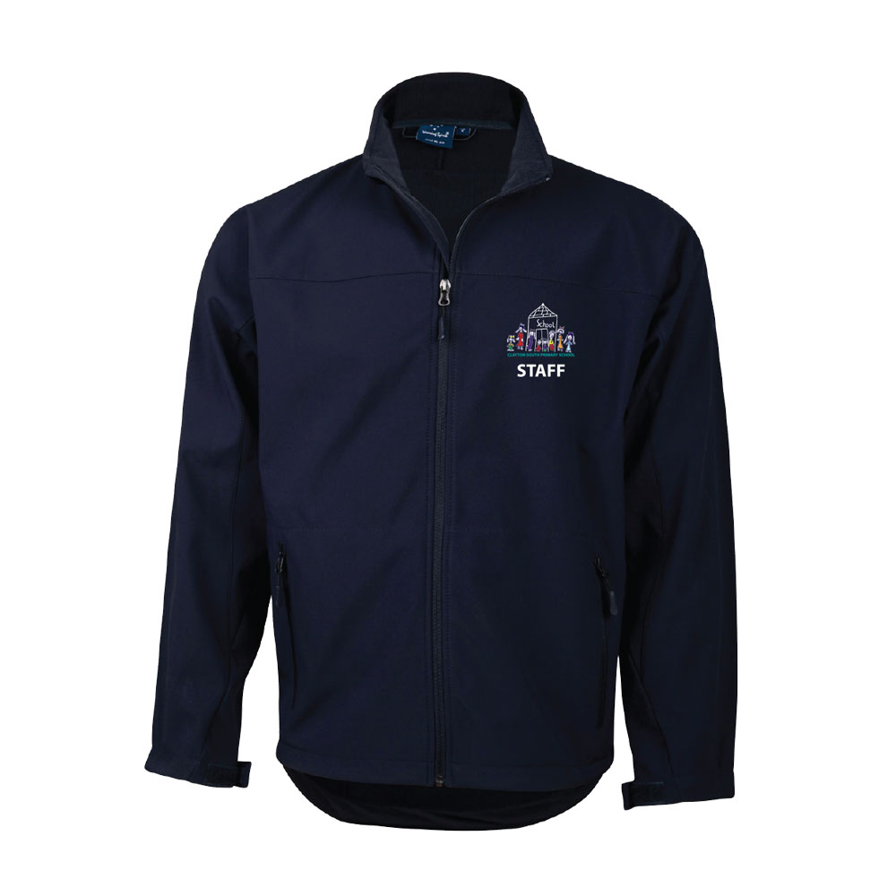 Clayton South PS (STAFF) – Softshell Jacket – NAVY