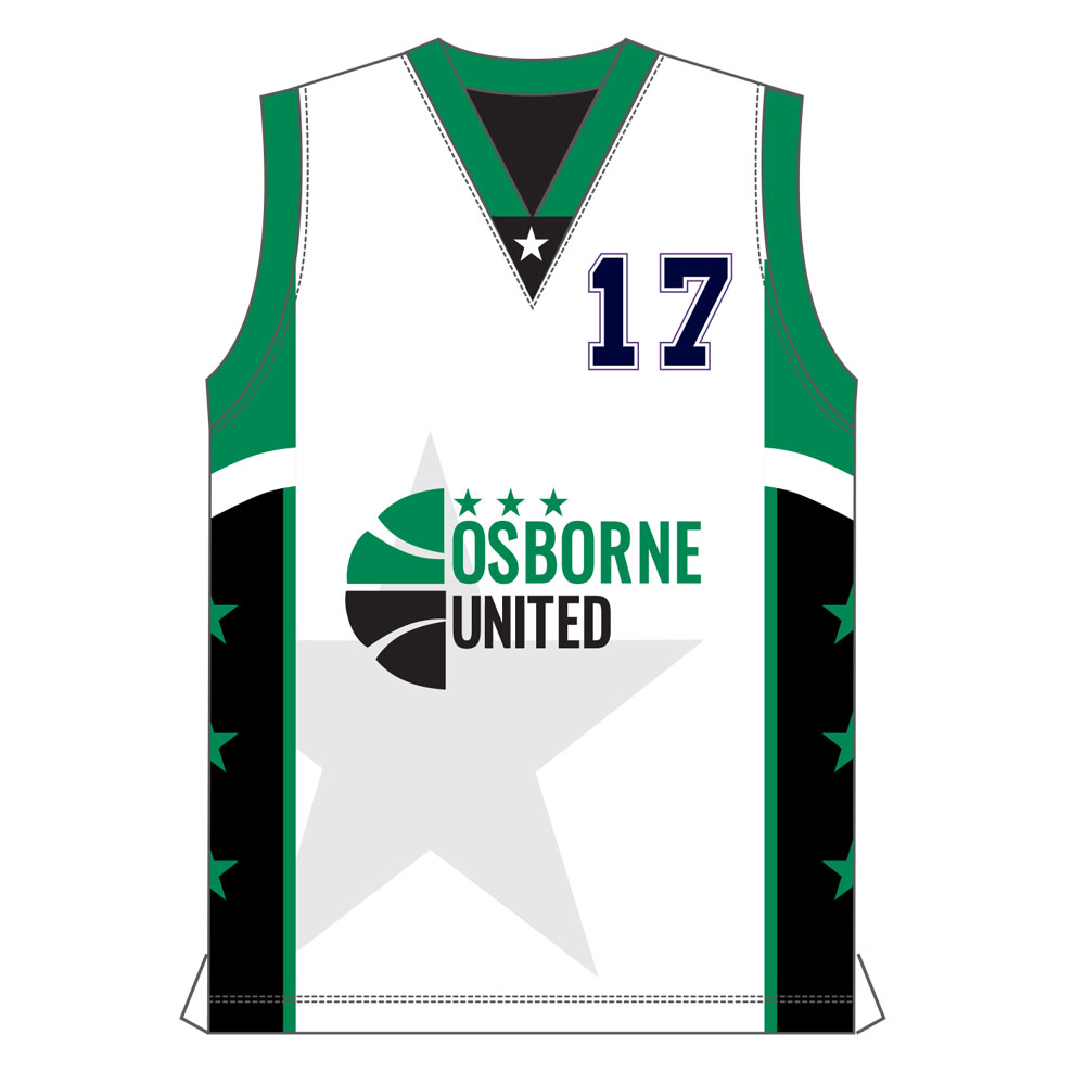 Osborne United – Reversible Singlet (Boys)