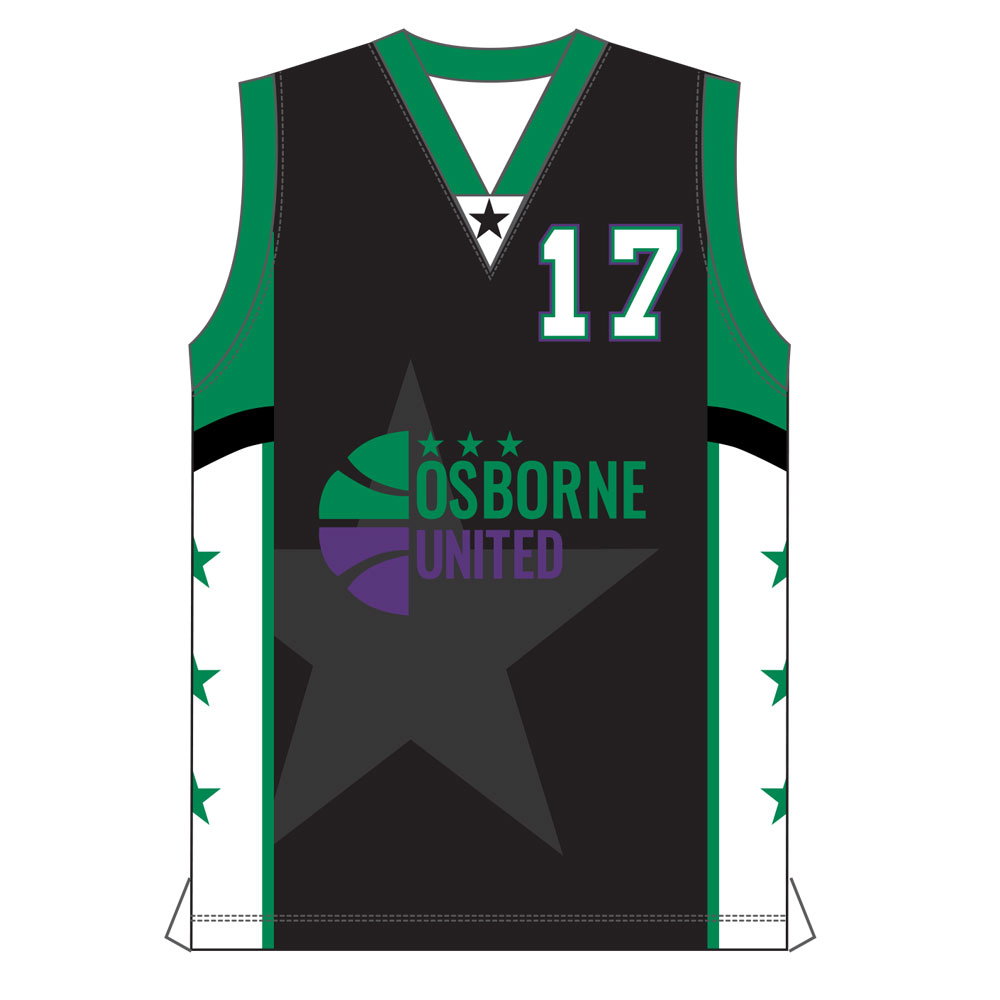 Osborne United – Reversible Singlet (Boys)