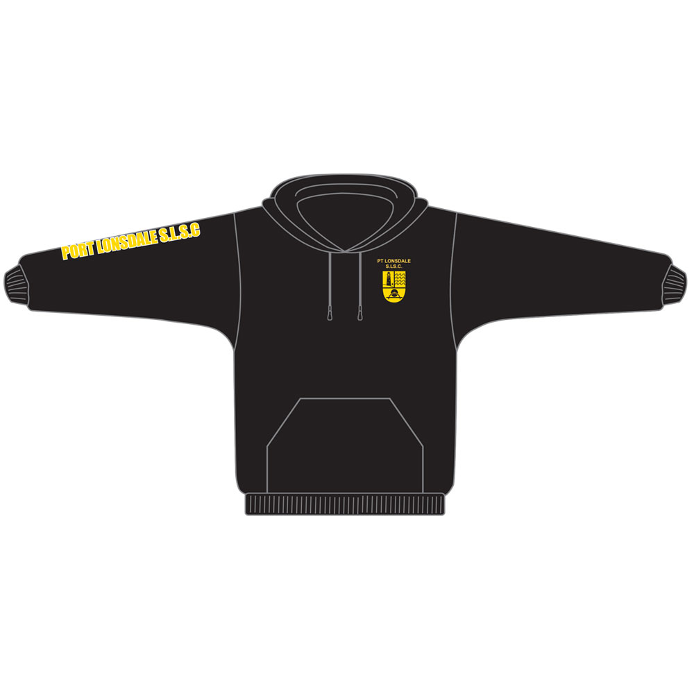 Point Lonsdale SLSC – Hoodie Black