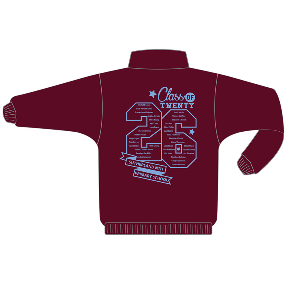 Sutherland North PS 2026 – Quarter Zip Jumper