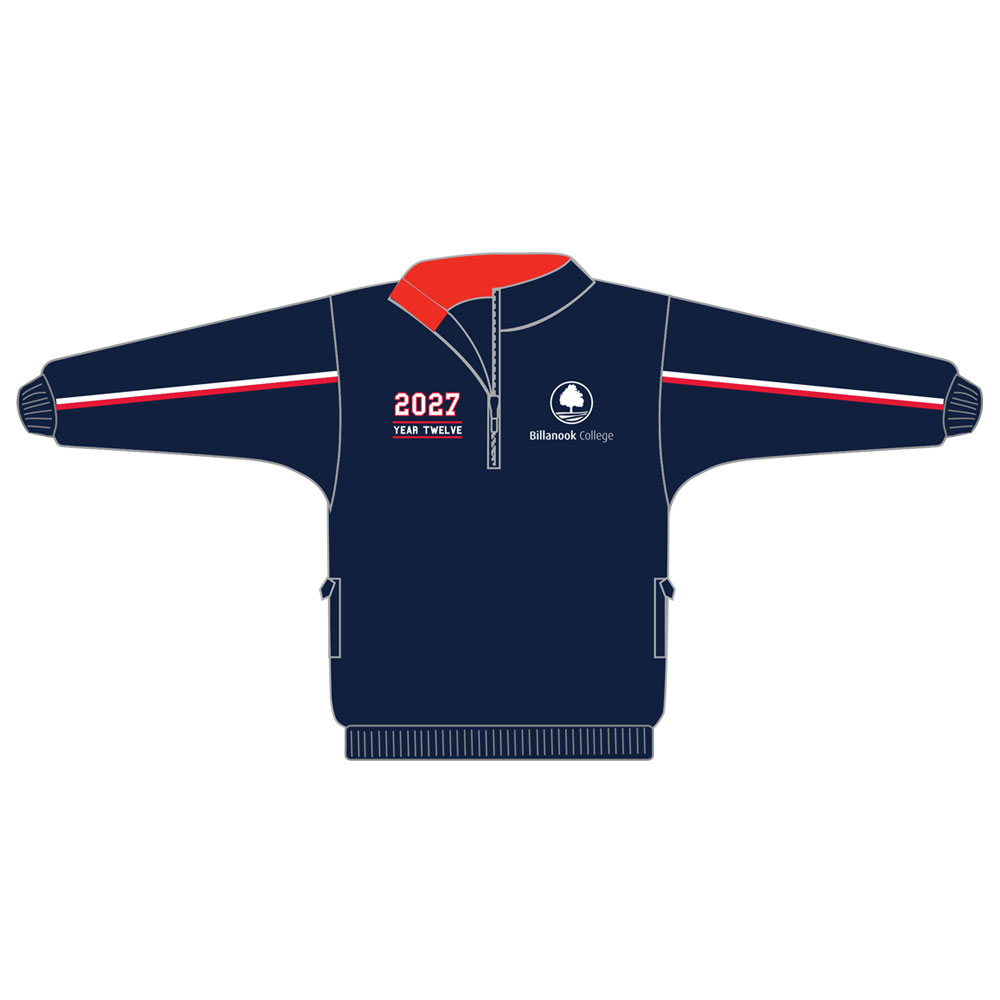 Billanook College 2027 – Quarter Zip Jumper