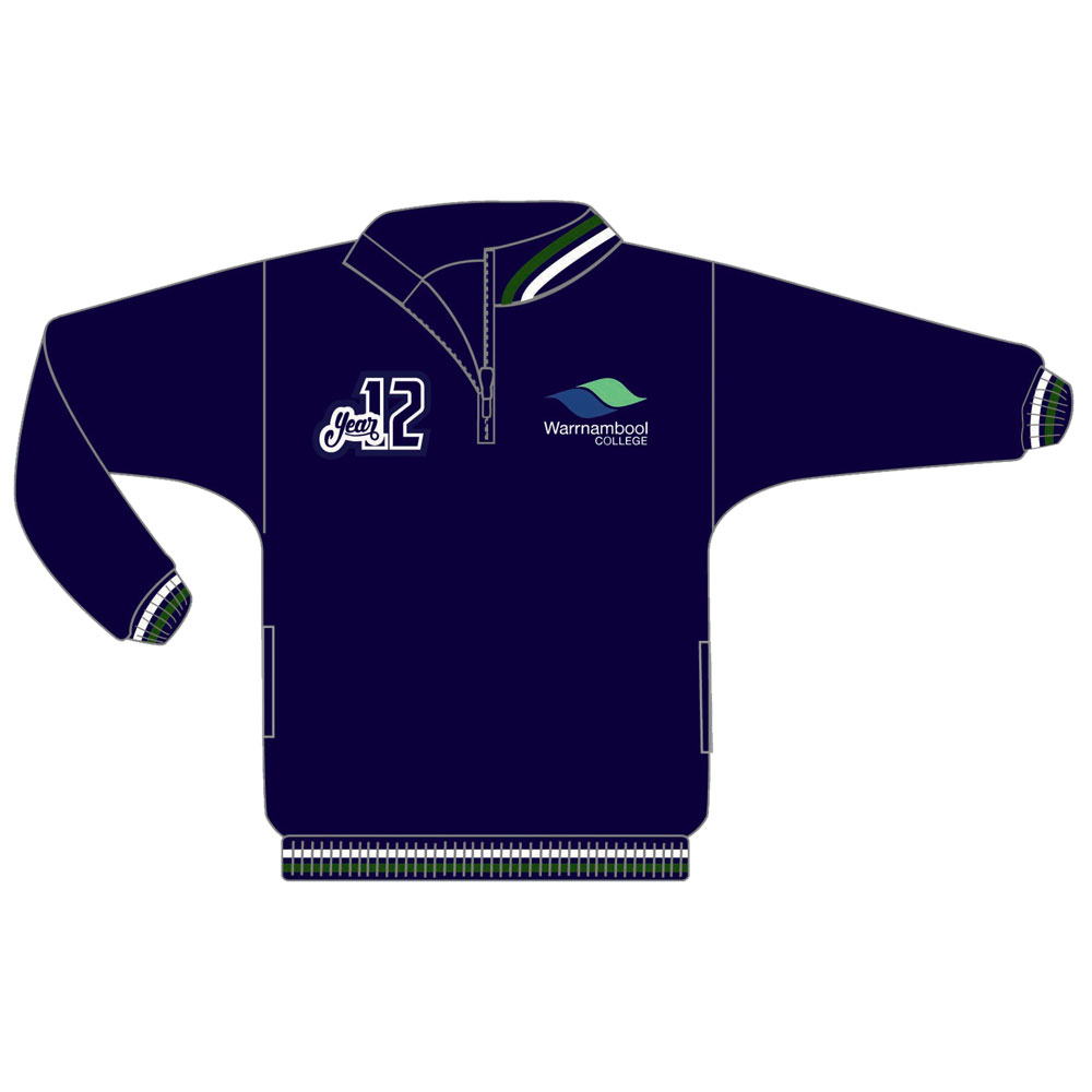 Warrnambool College 2025 – Quarter Zip Windcheater