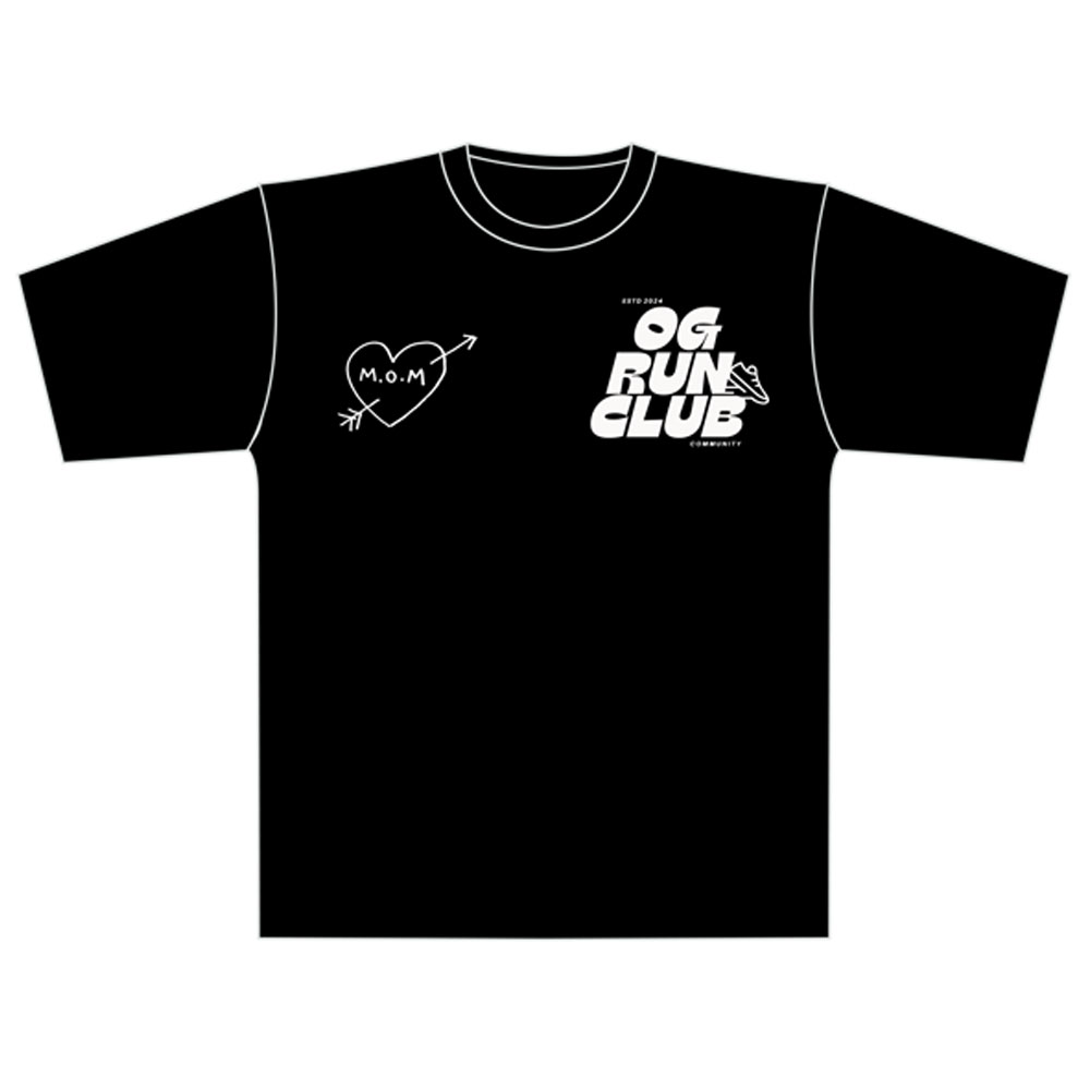 OG Run Club –  Tee Shirt (Black)