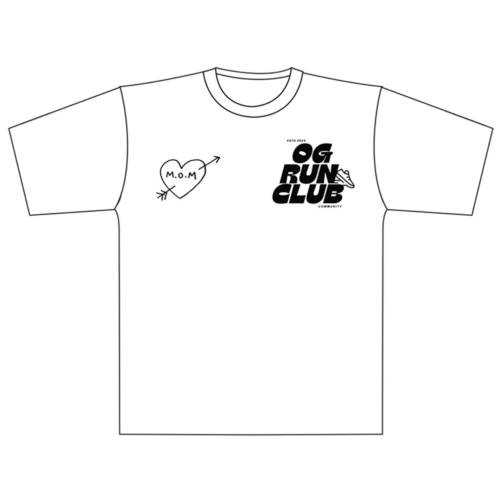 OG Run Club –  Tee Shirt (White)