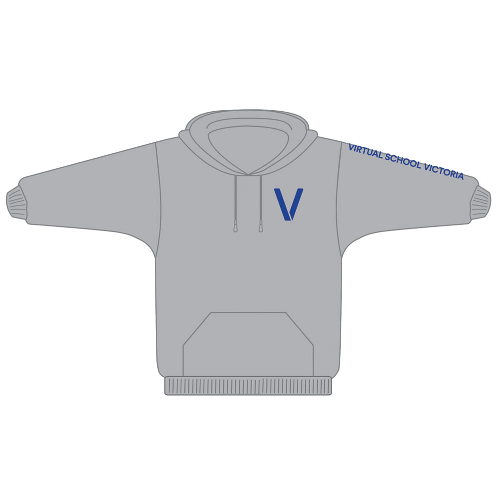 Virtual School Victoria – Hoodie Grey