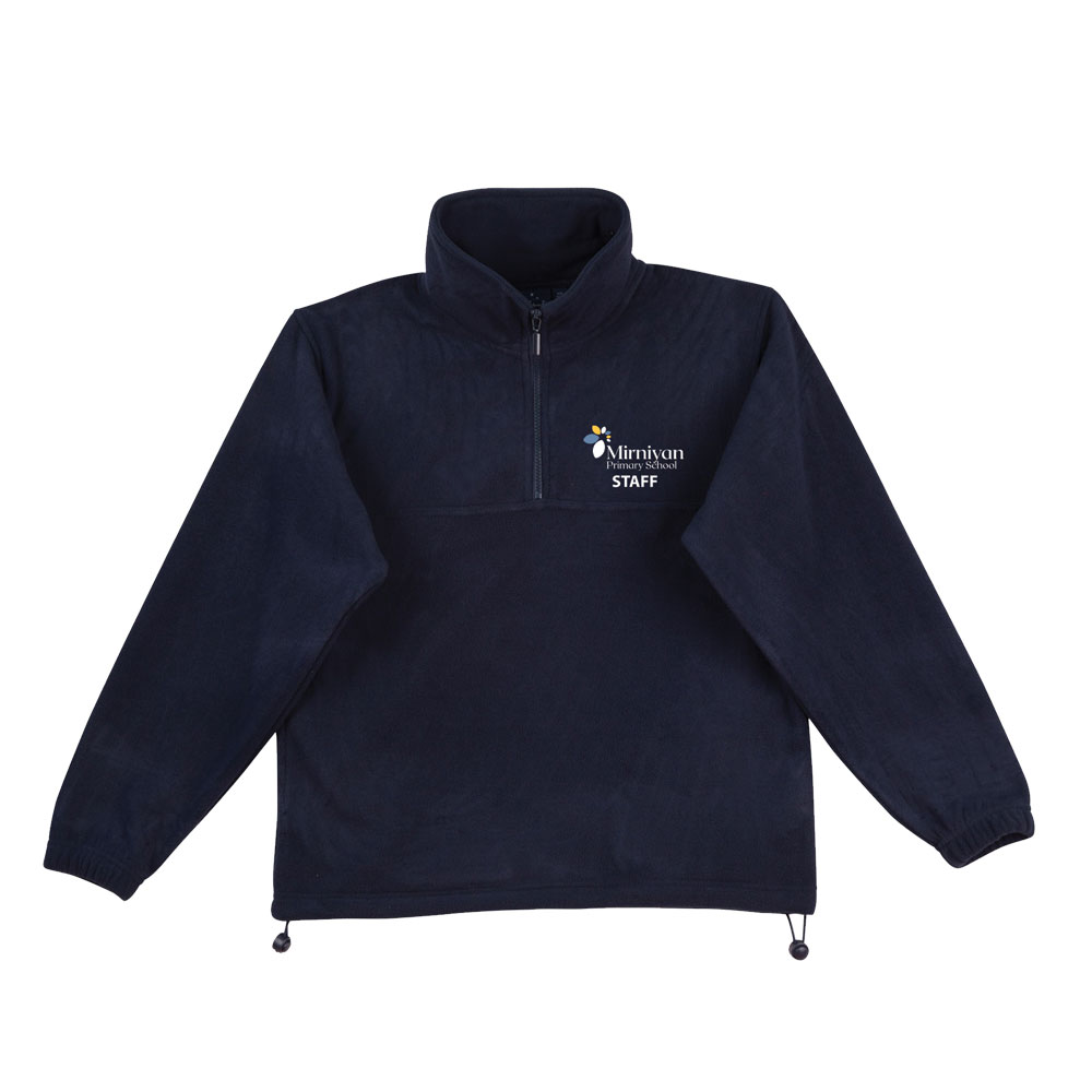 Mirniyan PS STAFF – Unisex Polar Fleece Half Zip Jumper