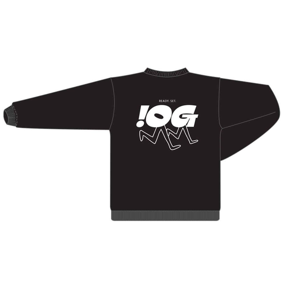 OG Run Club –  Windcheater (Black)