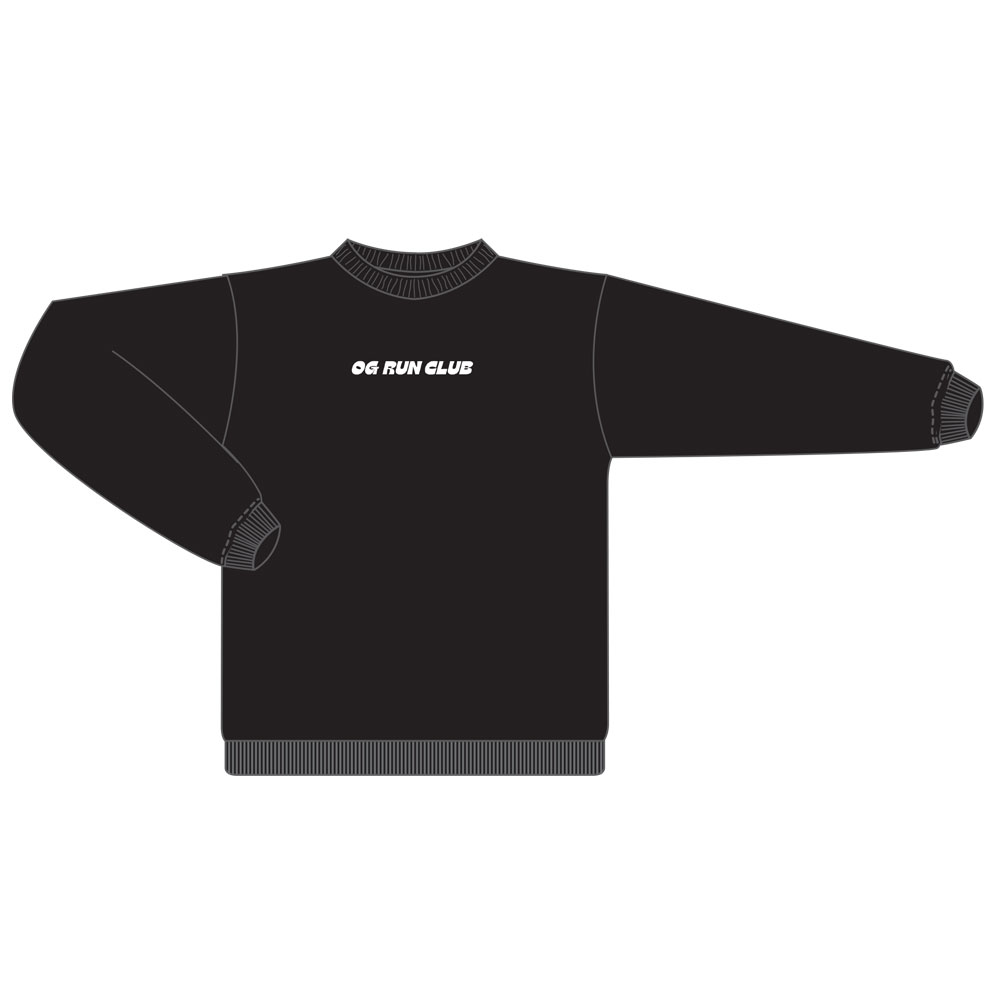 OG Run Club –  Windcheater (Black)