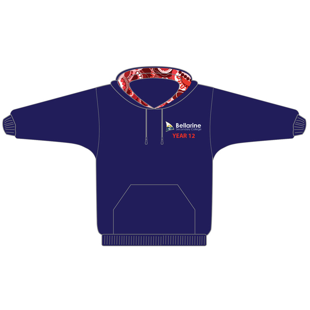 Bellarine SC 2027 – Hoodie – Corio Red