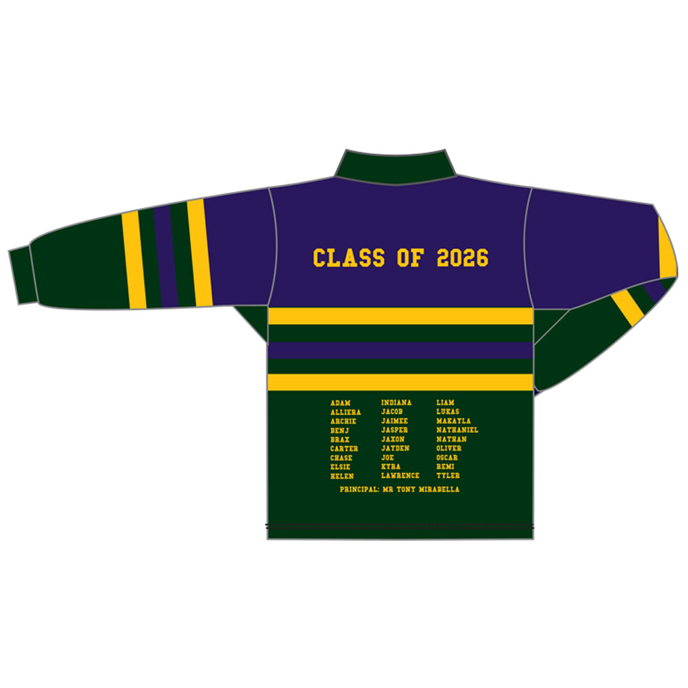 Tate Street PS 2026 – Rugby Jersey