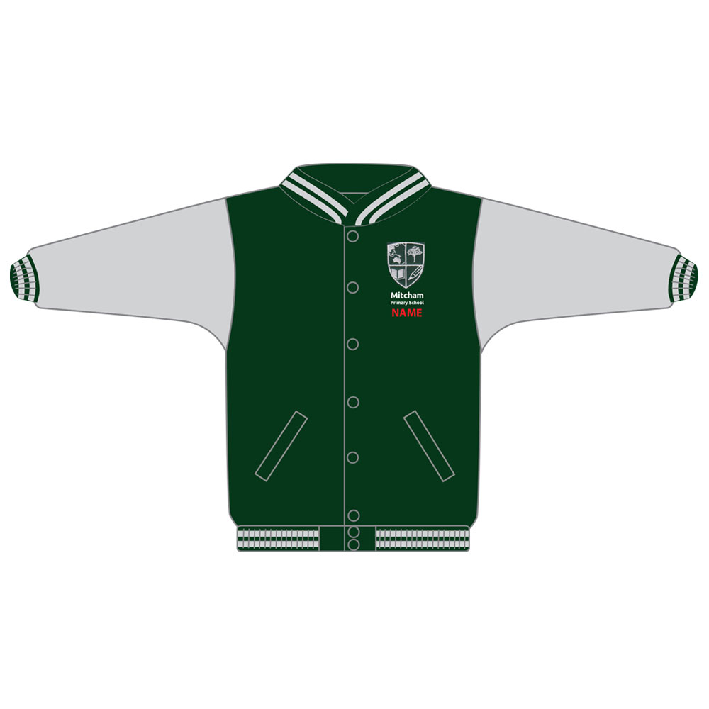 Mitcham PS 2027 – Bomber Jacket (Grevillea Red)