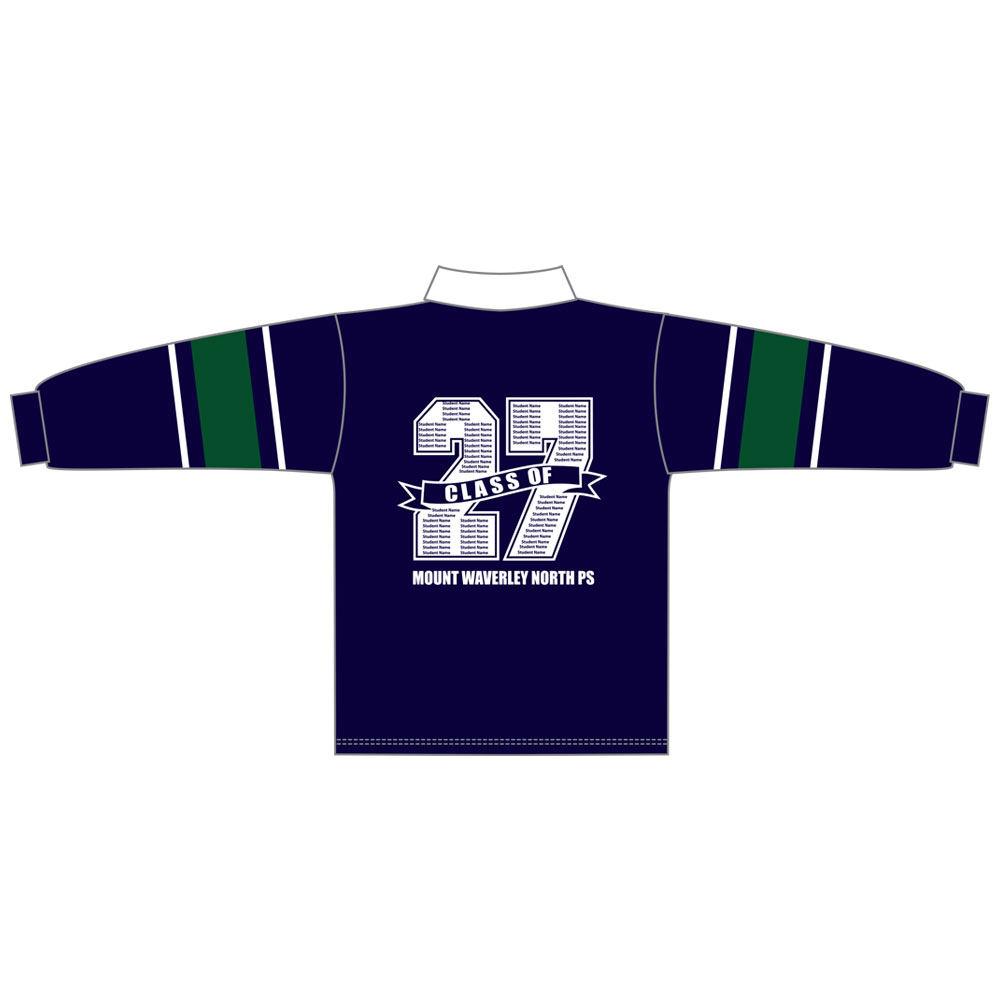 Mount Waverley North PS 2027 – Rugby Jersey