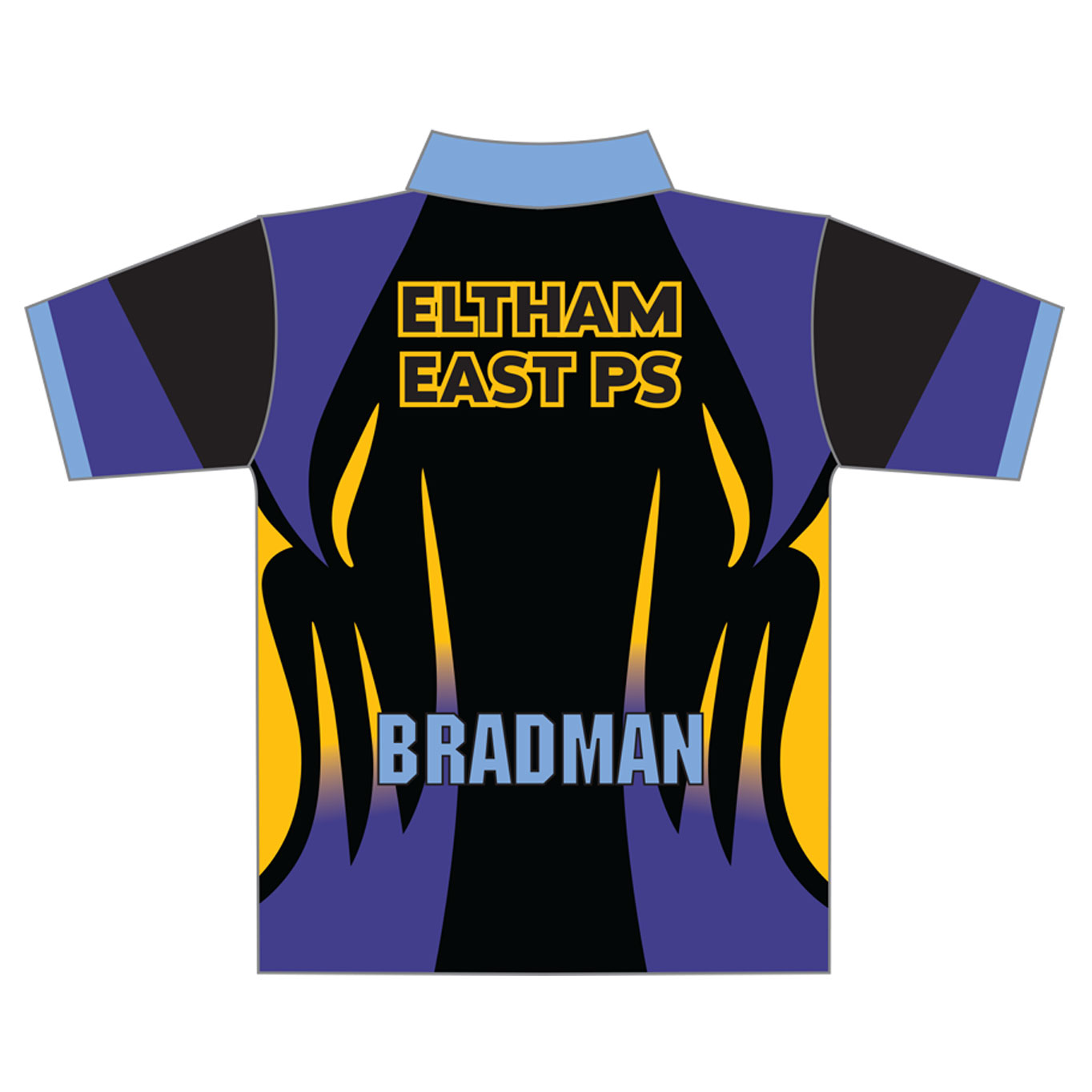 Eltham East PS – Sports Top Blue – BRADMAN