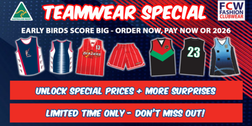 Fashion Clubwear Melbourne - Custom Sportswear Clothing Catalogue Specials